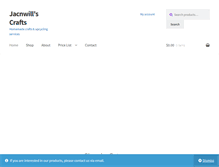 Tablet Screenshot of jacnwill.com
